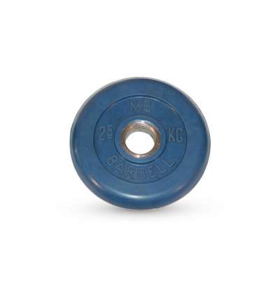 Диск обрезиненный "Barbell" d 51 мм цветной 2,5 кг Диск обрезиненный "Barbell" d 51 мм цветной 2,5 кг