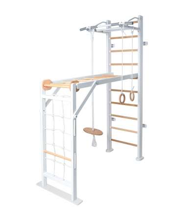 ДСК PERFETTO SPORT "Scala in legno 2" bianco-naturale PS-118 ДСК PERFETTO SPORT "Scala in legno 2" bianco-naturale PS-118