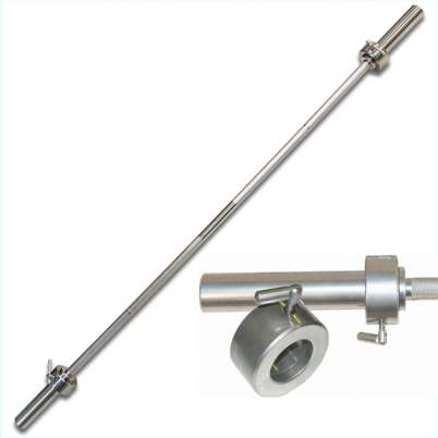 Гриф 1850 мм "Barbell" d 50 мм замок стопорный