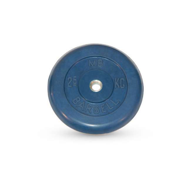 Диск обрезиненный "Barbell" d 26 мм цветной 2,5 кг Диск обрезиненный "Barbell" d 26 мм цветной 2,5 кг