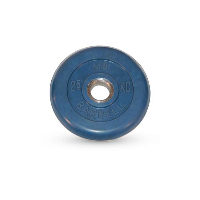Диск обрезиненный "Barbell" d 31 мм цветной 2,5 кг Диск обрезиненный "Barbell" d 31 мм цветной 2,5 кг