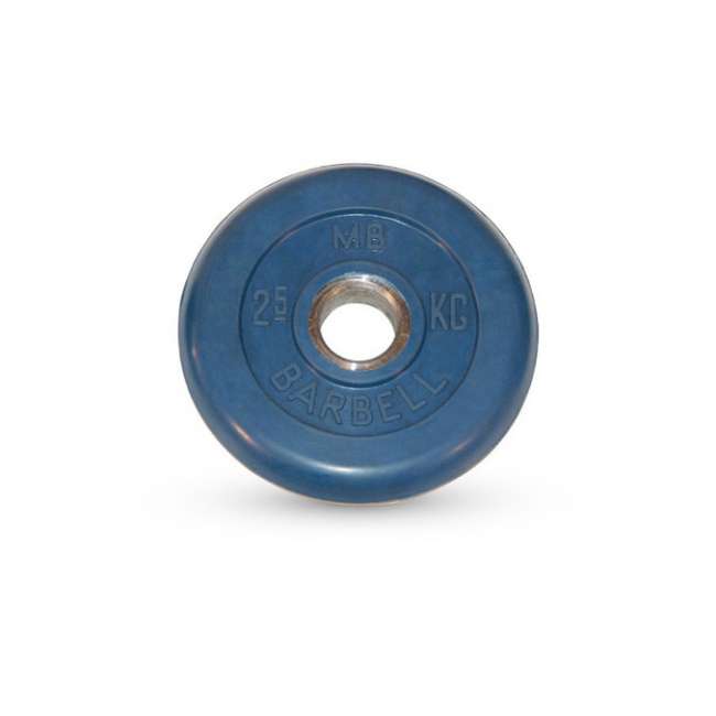 Диск обрезиненный "Barbell" d 51 мм цветной 2,5 кг Диск обрезиненный "Barbell" d 51 мм цветной 2,5 кг