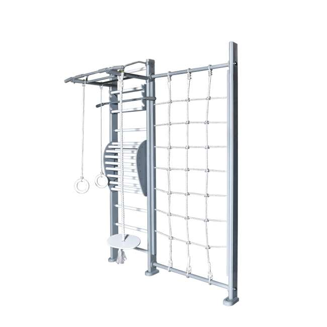 ДСК PERFETTO SPORT "Scala in legno con rete 1"grigio PS-127 ДСК PERFETTO SPORT "Scala in legno con rete 1"grigio PS-127